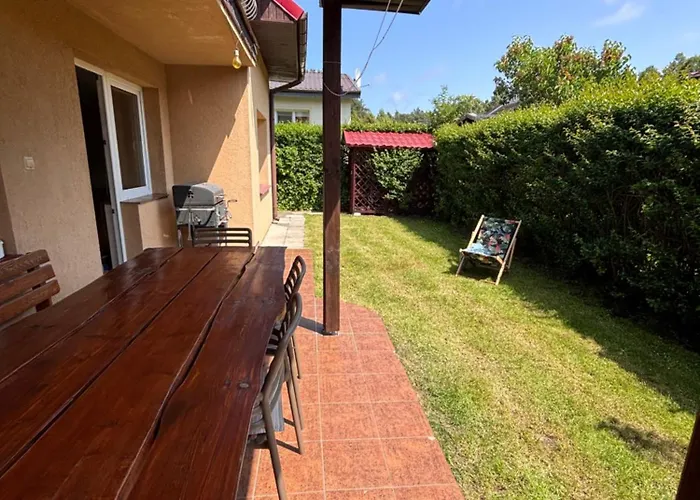 W Poddabiu Blisko Plazy I Lasu Semesterbostad